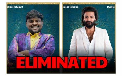 BB8 Telugu Double Elimination: Prithviraj & Tasty Teja